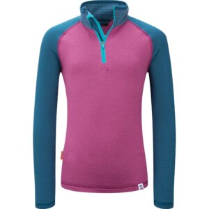 Trollkids - Trollkids Rauland Half Zip Pullover Kinder bright berry