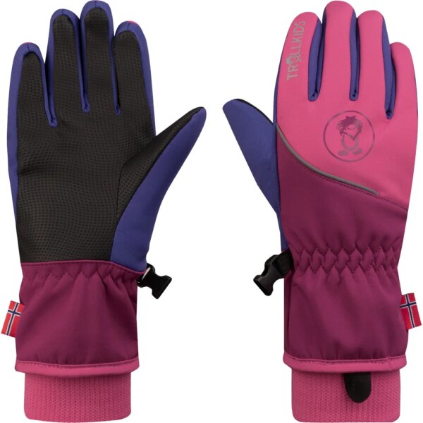 Trollkids-Trollkids-Trolltunga-Fingerhandschuhe-Kinder-light-magenta-rosapink Trollkids - Trollkids Trolltunga Fingerhandschuhe Kinder light magenta