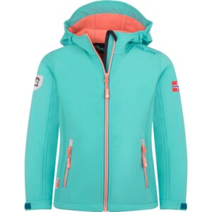 Trollkids - Trollkids Trollfjord Softshelljacke Mädchen aqua haze