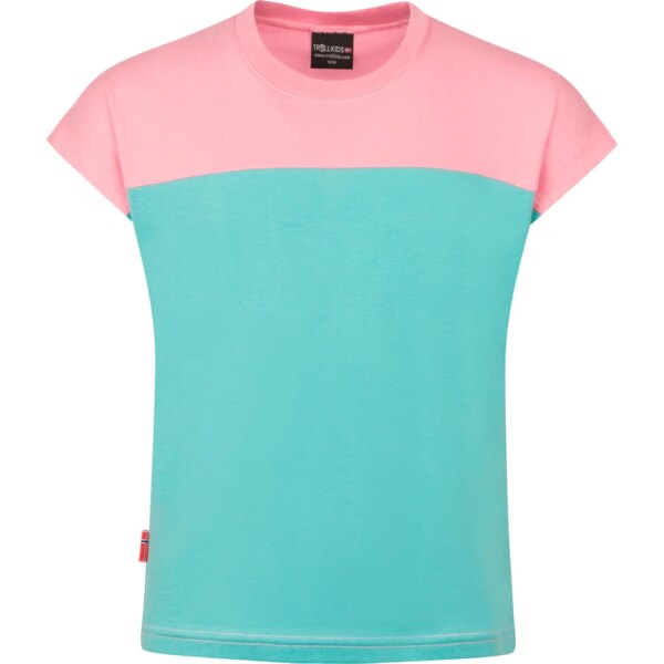 Trollkids - Trollkids Bergen T-Shirt Mädchen aqua haze