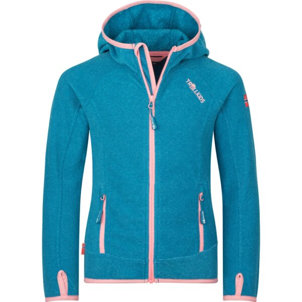 Trollkids-Trollkids-Sandefjord-Fleecejacke-Maedchen-harbor-blue-blau Trollkids - Trollkids Sandefjord Fleecejacke Mädchen harbor blue