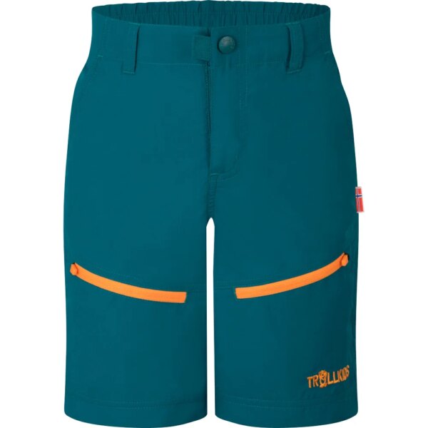 Trollkids-Trollkids-Seiland-Shorts-Kinder-lagoon-green-blaugruen Trollkids - Trollkids Seiland Shorts Kinder lagoon green