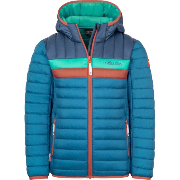 Trollkids-Trollkids-Eikefjord-Steppjacke-Kinder-summernight-blue-blau Trollkids - Trollkids Eikefjord Steppjacke Kinder summernight blue