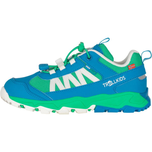 Trollkids-Tronfjell-Hiker-Low-Wanderhalbschuhe-Kinder-emerald-green-gruen Trollkids - Trollkids Tronfjell Hiker Low Kinder emerald green