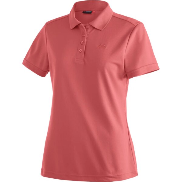 Maier-Sports-Ulrike-Poloshirt-red-orcher-rot Maier - Sports Ulrike Poloshirt red orcher