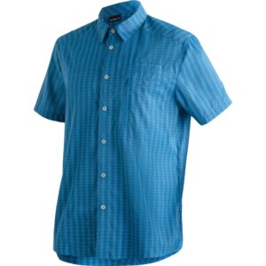 Maier - Sports Mats Kurzarmhemd grey check
