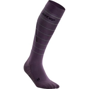 CEP - CEP Reflective Kompressions Socken lila