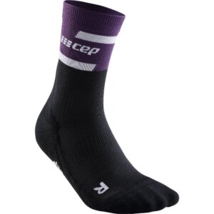 CEP - CEP Run Compression Mid Cut Socken lila