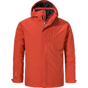 Schöffel - Schöffel Tamina 3in1 Regenjacke dark crabapple