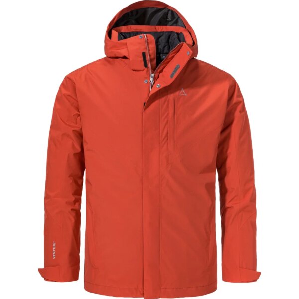 Schöffel - Schöffel Tamina 3in1 Regenjacke dark crabapple