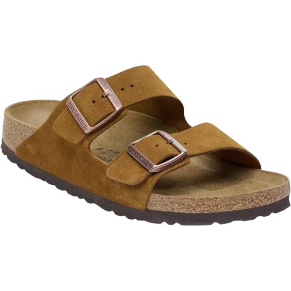 Birkenstock-Birkenstock-Arizona-Suede-Leather-mink-braun Birkenstock - Birkenstock Arizona Suede Leather mink