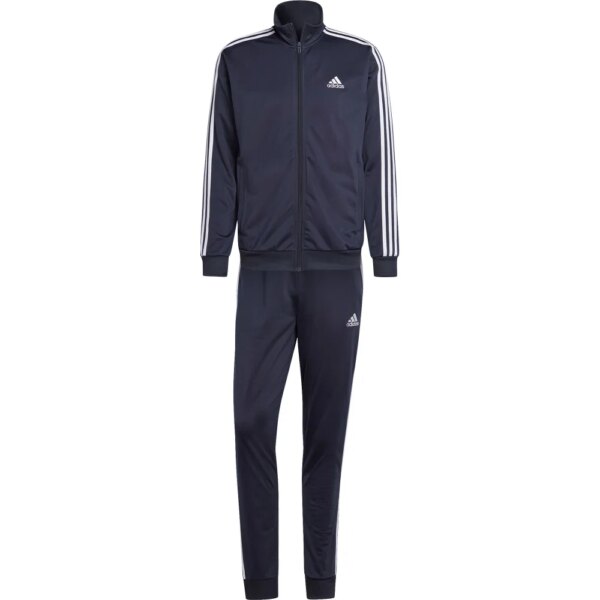 adidas - adidas Sportswear Basic 3-Streifen Tricot Trainingsanzug legend ink