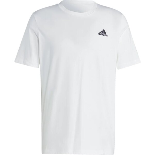 adidas-adidas-Essentials-Embroidered-Small-Logo-T-Shirt-weiss-weiss adidas - adidas Essentials Embroidered Small Logo T-Shirt weiß