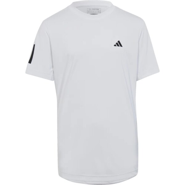 adidas-adidas-Club-Tennis-3-Streifen-T-Shirt-Jungen-weiss-weiss adidas - adidas Club Tennis 3-Streifen T-Shirt Jungen weiß