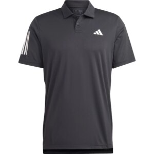 adidas - adidas Club 3-Streifen Tennis Poloshirt schwarz