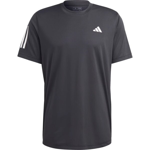 adidas - adidas Club Tennis 3-Streifen T-Shirt schwarz