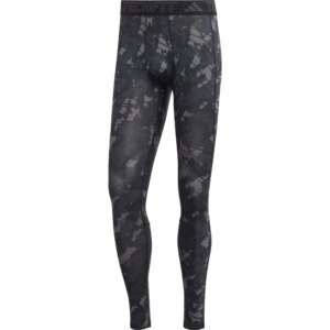adidas - adidas Techfit Allover Print Training Tights schwarz
