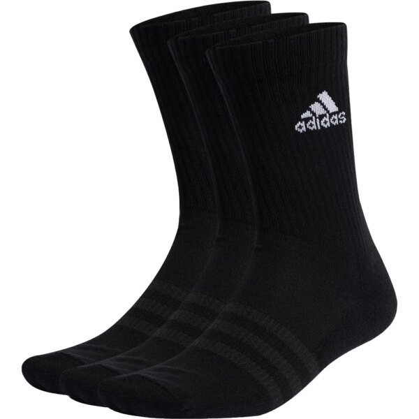 adidas - adidas Cushioned Crew Socken 3 Paar schwarz