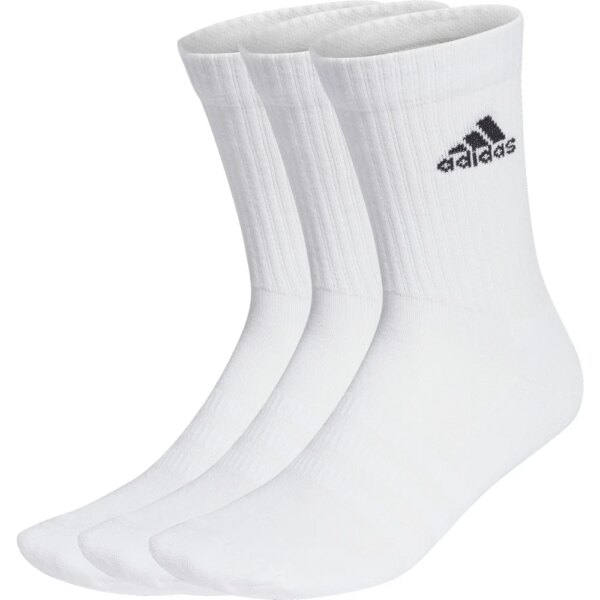 adidas - adidas Cushioned Crew Socken 3 Paar weiß