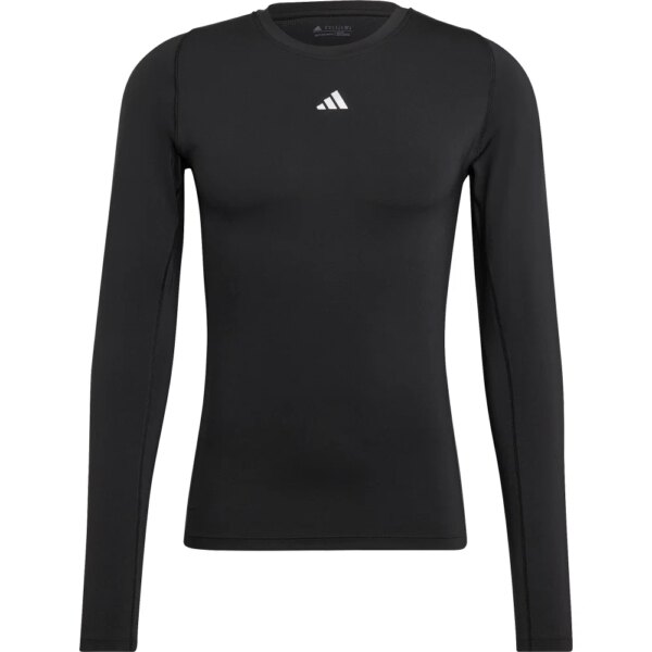 adidas-adidas-Techfit-Aeroready-Longsleeve-Shirt-schwarz-schwarz adidas - adidas Techfit Aeroready Longsleeve Shirt schwarz