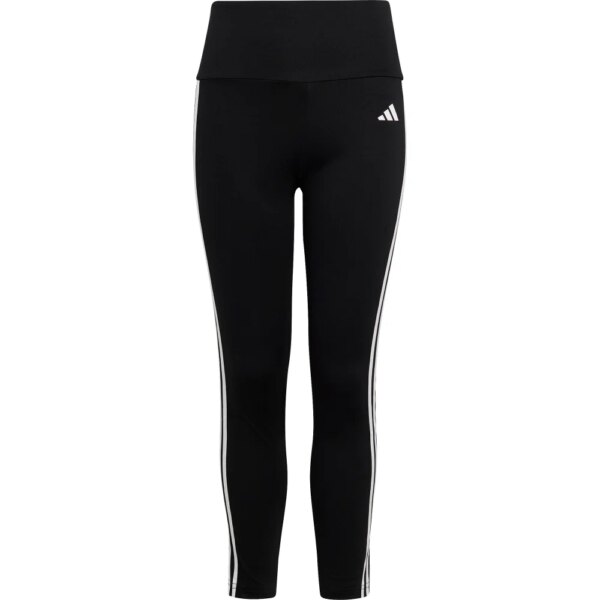 adidas-adidas-Train-Essentials-3-Streifen-High-Waisted-Tights-Maedchen-schwarz-schwarz adidas - adidas Train Essentials 3-Streifen High-Waisted Tights Mädchen schwarz
