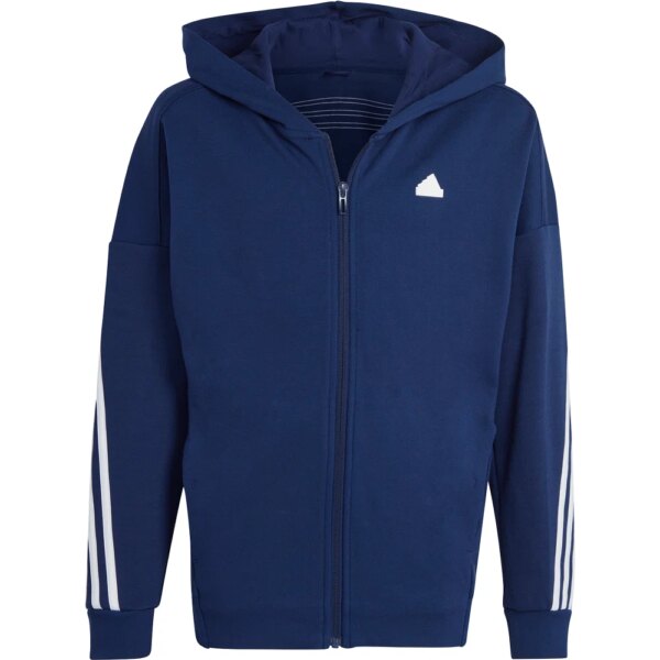 adidas-adidas-Future-Icons-3-Streifen-Kapuzenjacke-Kinder-dunkelblau-blau adidas - adidas Future Icons 3-Streifen Kapuzenjacke Kinder dunkelblau