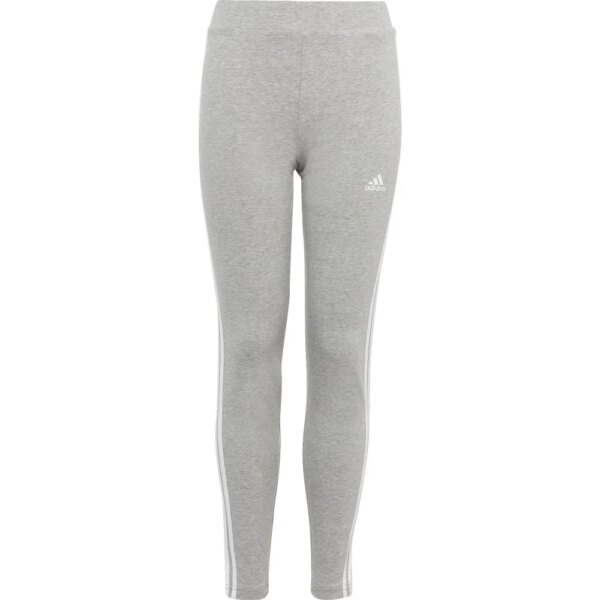 adidas-adidas-Essentials-3-Streifen-Cotton-Leggings-Maedchen-medium-grey-heather-grau adidas - adidas Essentials 3-Streifen Cotton Leggings Mädchen medium grey heather