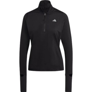 adidas - adidas Fast Running Half-Zip Longsleeve Shirt schwarz
