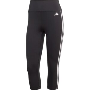 adidas - adidas Train Essentials 3-Streifen High-Waisted 3/4-Tights schwarz