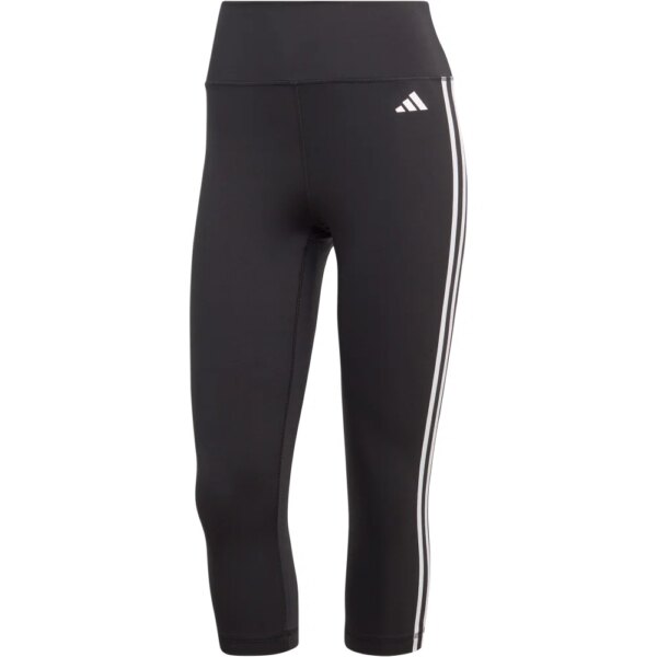 adidas - adidas Train Essentials 3-Streifen High-Waisted 3/4-Tights schwarz