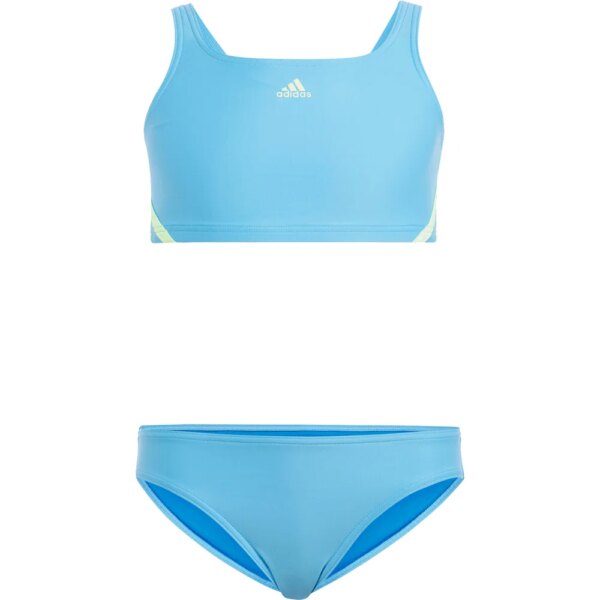 adidas-adidas-Sportswear-3-Streifen-Bikini-Maedchen-blue-burst-blau adidas - adidas Sportswear 3-Streifen Bikini Mädchen blue burst
