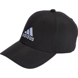 adidas - adidas Embroidered Logo Lightweight Baseball Kappe Kinder schwarz