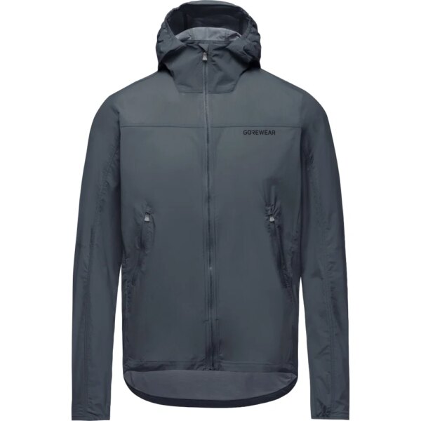 GOREWEAR - GOREWEAR Fernflow Hooded Windbreaker Radjacke lab graphite