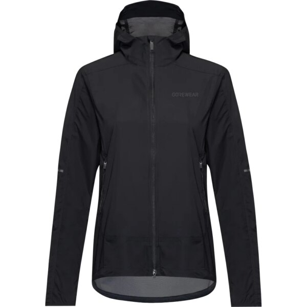 GOREWEAR-GOREWEAR-Fernflow-Hooded-Windbreaker-Radjacke-schwarz-schwarz GOREWEAR - GOREWEAR Fernflow Hooded Windbreaker Radjacke schwarz