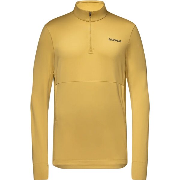 GOREWEAR-GOREWEAR-Training-Thermo-14-Zip-tuscan-sand-braun GOREWEAR - GOREWEAR Training Thermo 1/4-Zip tuscan sand