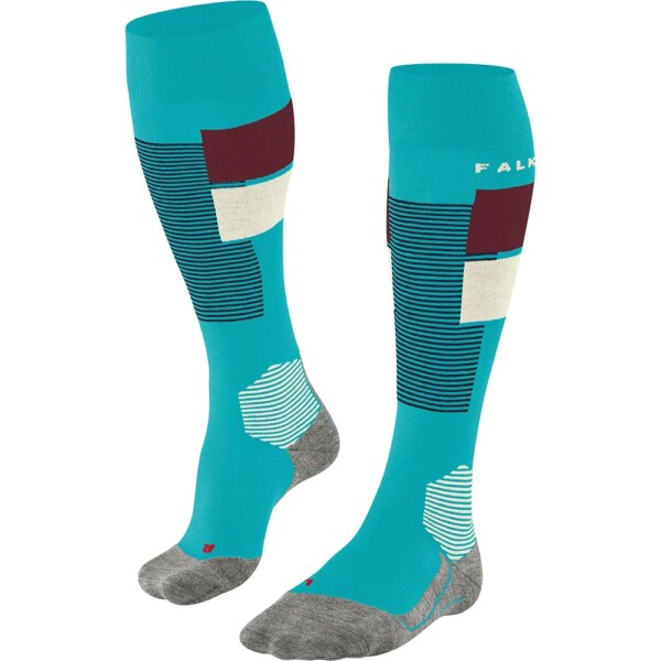 Falke-Falke-SK4-Advanced-Socken-peacock-blue-blau Falke - Falke SK4 Advanced Socken peacock blue