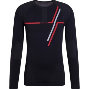 Falke - Falke 130 Years Longsleeved Shirt schwaz