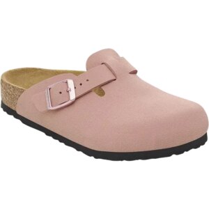 Birkenstock - Birkenstock Boston Birko-Flor® Nubuck Kinder pink clay