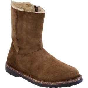Birkenstock - Birkenstock Uppsala Zip Shearling dark tea