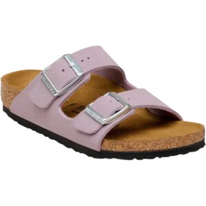 Birkenstock - Birkenstock Arizona Birko-Flor® Nubuck Kinder faded purple