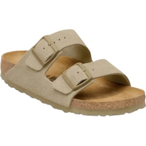 Birkenstock - Birkenstock Arizona Suede Leather faded khaki
