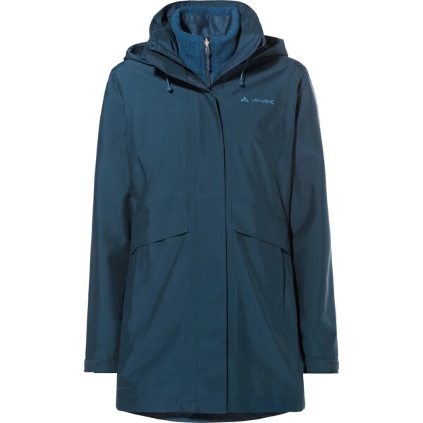 VAUDE - VAUDE Idris 3in1 Parka dark sea