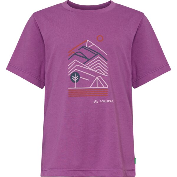 VAUDE-VAUDE-Rokua-T-Shirt-Kinder-magenta-lila VAUDE - VAUDE Rokua T-Shirt Kinder magenta
