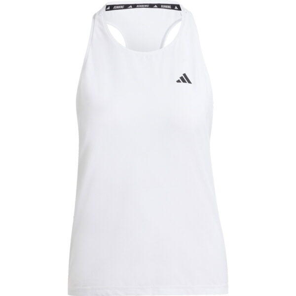adidas-Own-the-Run-Tanktop-weiss-weiss adidas - adidas Own the Run Tanktop weiß