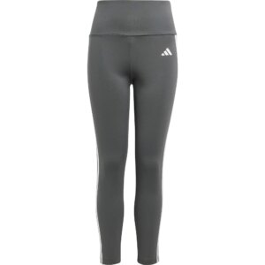 adidas - adidas Essentials Aeroready 3-Streifen High-Waisted Leggings Mädchen grey six