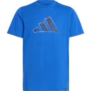 adidas - adidas Codes Fotoreal Logo Graphic T-Shirt Kinder team royal blue