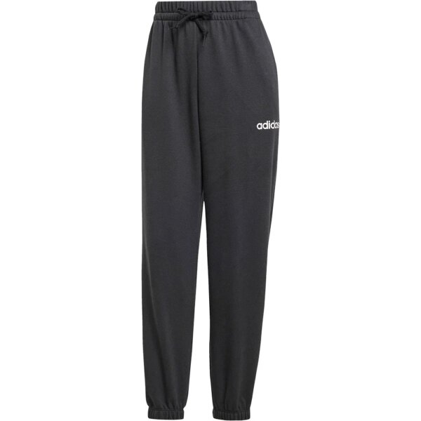 adidas-adidas-Essentials-Linear-French-Terry-Cuffed-Hose-schwarz-schwarz adidas - adidas Essentials Linear French Terry Cuffed Hose schwarz