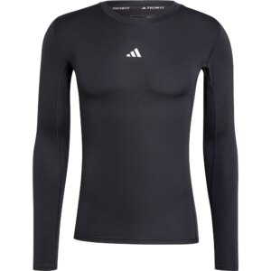 adidas - adidas TECHFIT Kompressions Trainingsshirt schwarz