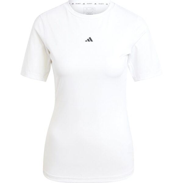 adidas-Techfit-Training-T-Shirt-weiss-weiss adidas - adidas Techfit Training T-Shirt weiß