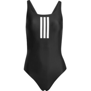 adidas - adidas 3-Streifen V-Back Badeanzug schwarz